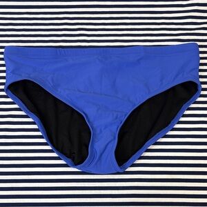 Aqua Green Royal Blue Swim Bottoms Size XL